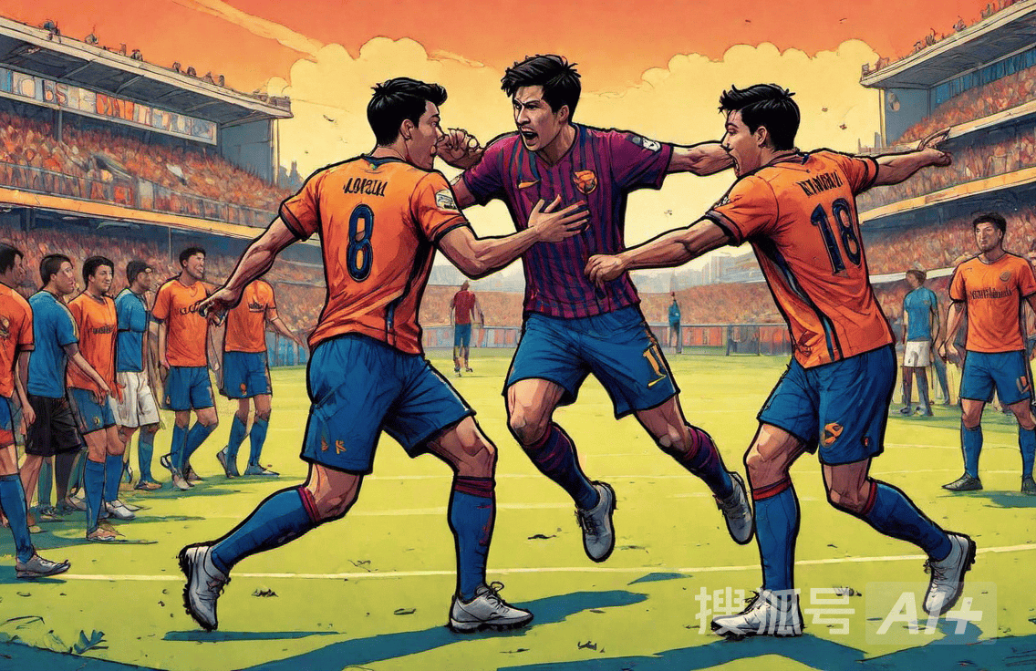 巴塞罗那主帅庆祝战胜巴伦西亚