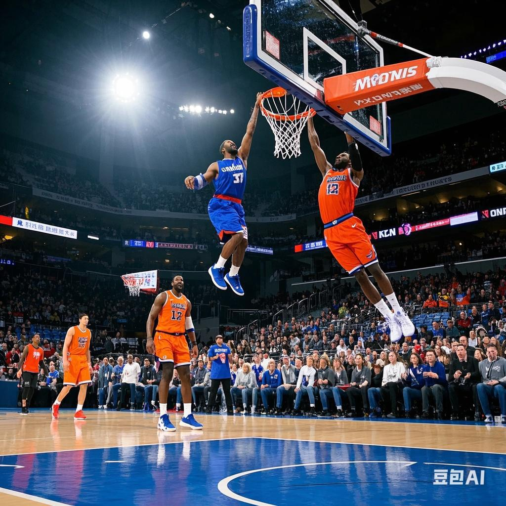 篮球明星在表演赛中大放异彩，为球迷带来视觉盛宴